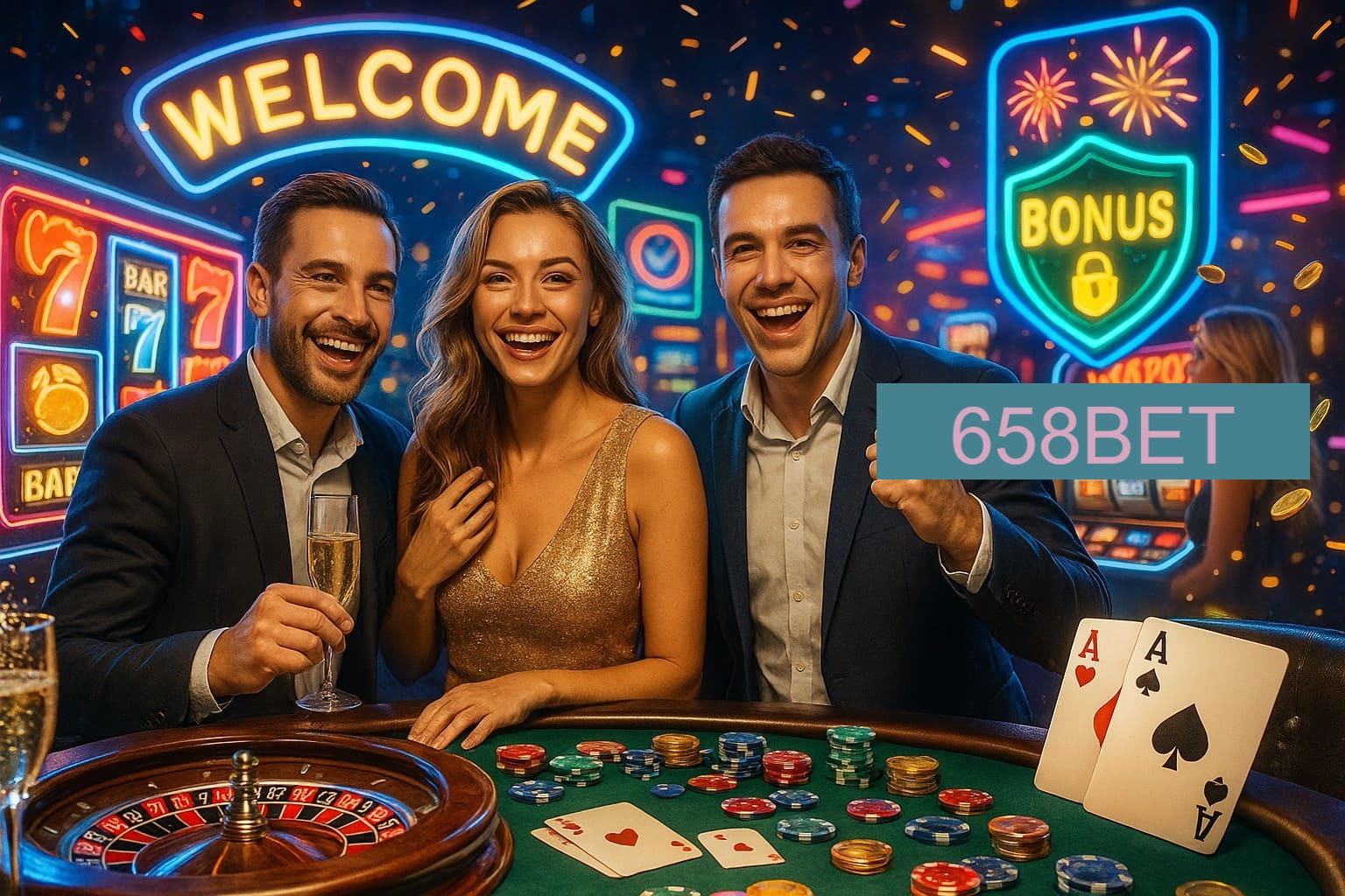 Jogos emocionantes no 658BET